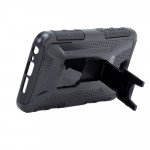 Wholesale HTC One A9 Armor Holster Combo Belt Clip Case (Black)